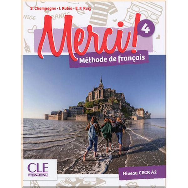 Підручник Merci! 4 Livre de l'élève avec DVD-ROM