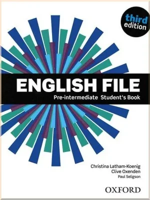 Підручник English File Third Edition Pre-Intermediate Student's Book