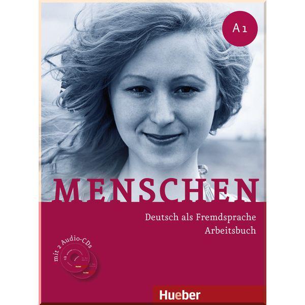 Робочий зошит Menschen A1 Arbeitsbuch mit Audio-CDs