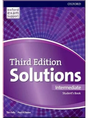 Підручник Solutions Third Edition Intermediate Student's Book
