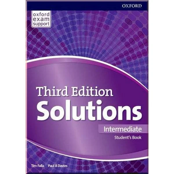 Підручник Solutions Third Edition Intermediate Student's Book