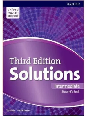 Підручник Solutions Third Edition Intermediate Student's Book with Online Practice