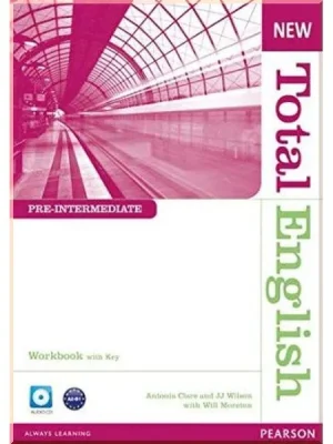 Робочий зошит New Total English Pre-Intermediate Workbook with CD and key