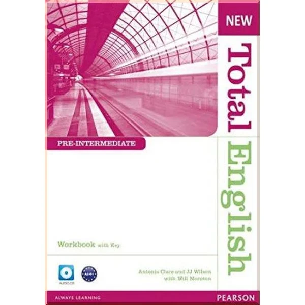Робочий зошит New Total English Pre-Intermediate Workbook with CD and key