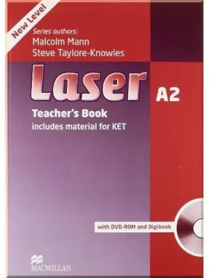 Книга для вчителя Laser 3rd Edition A2 Teacher's Book with DVD-ROM and Digibook