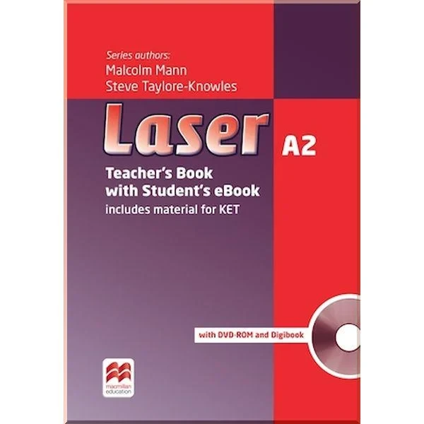 Книга для вчителя Laser 3rd Edition A2 Teacher's Book with eBook Pack