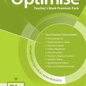 Книга для вчителя Optimise B1+ Teacher's Book Premium Pack