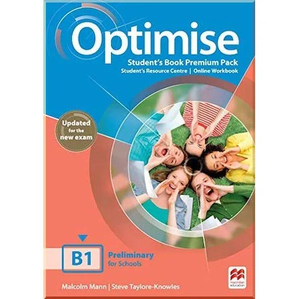 Підручник Optimise B1 Student's Book Premium Pack Updated for the New Exam