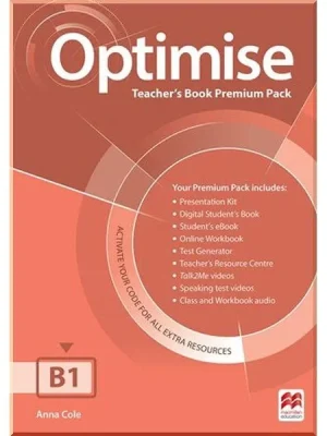 Книга для вчителя Optimise B1 Teacher's Book Premium Pack Updated for the New Exam