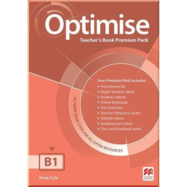 Книга для вчителя Optimise B1 Teacher's Book Premium Pack Updated for the New Exam