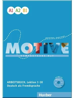 Робочий зошит Motive A1–B1 Arbeitsbuch mit MP3-CD Lektion 1-30