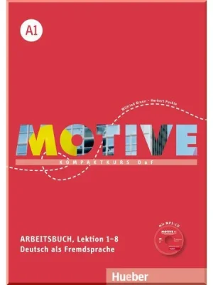 Робочий зошит Motive A1 Arbeitsbuch mit MP3-CD Lektion 1-8