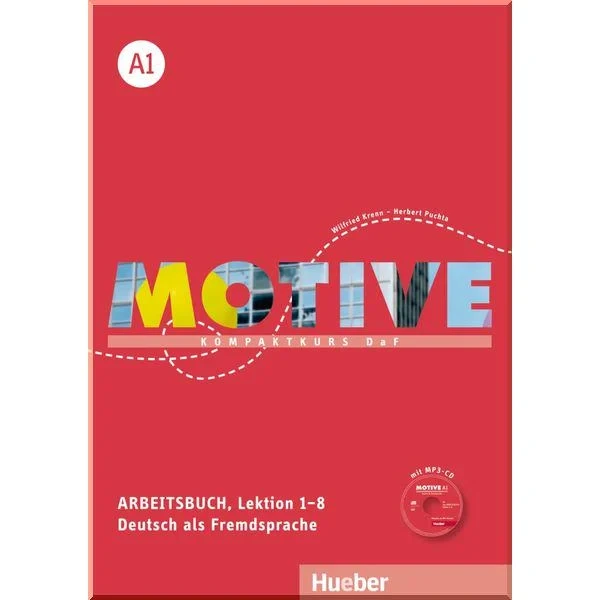 Робочий зошит Motive A1 Arbeitsbuch mit MP3-CD Lektion 1-8