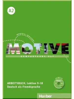 Робочий зошит Motive A2 Arbeitsbuch mit MP3-CD Lektion 9-18