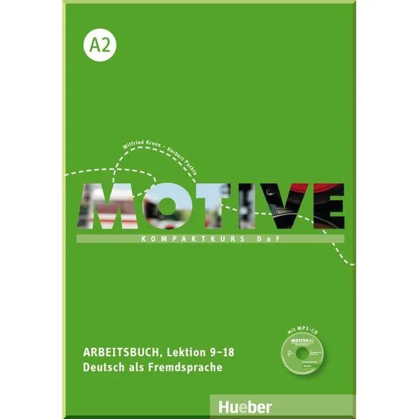 Робочий зошит Motive A2 Arbeitsbuch mit MP3-CD Lektion 9-18