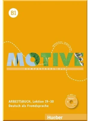 Робочий зошит Motive B1 Arbeitsbuch mit MP3-CD Lektion 19-30