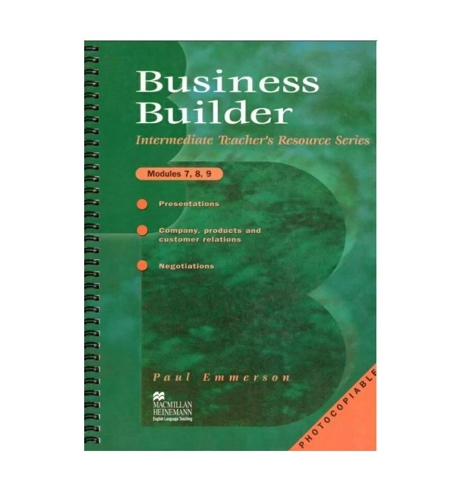 Ресурси для вчителя Business Builder Modules 7-9 Teacher's Resource Book