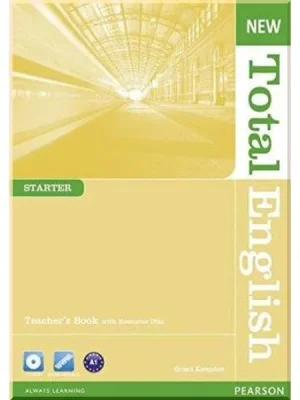 Книга для вчителя New Total English Starter Teacher's Book with CD-ROM