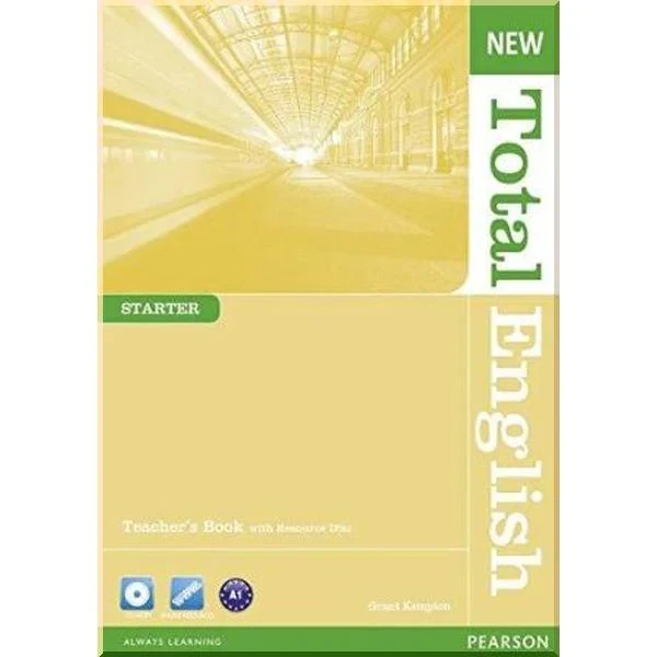 Книга для вчителя New Total English Starter Teacher's Book with CD-ROM