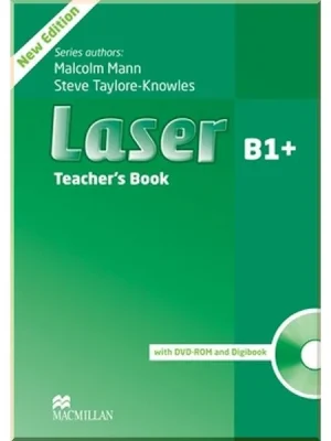 Книга для вчителя Laser 3rd Edition B1+ Teacher's Book with DVD-ROM and Digibook
