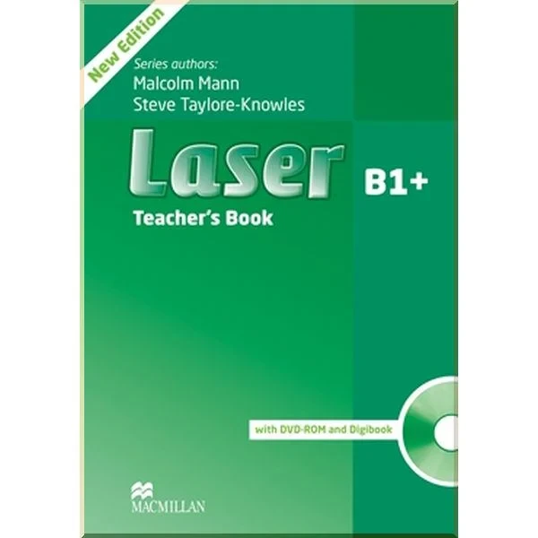 Книга для вчителя Laser 3rd Edition B1+ Teacher's Book with DVD-ROM and Digibook