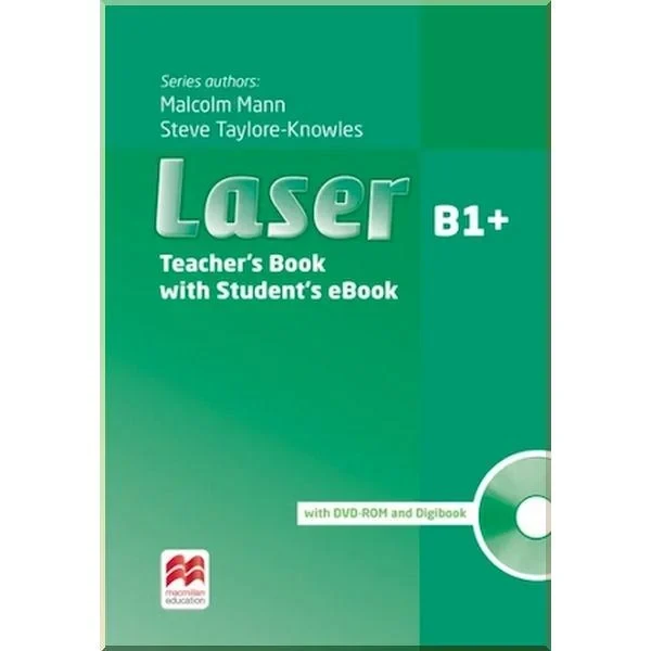 Книга для вчителя Laser 3rd Edition B1+ Teacher's Book with eBook Pack