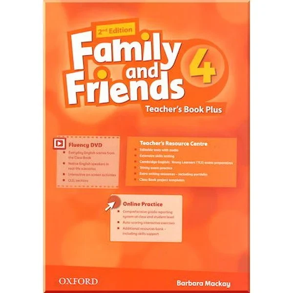 Книга для вчителя Family and Friends 2nd Edition 4 Teacher's Book Plus