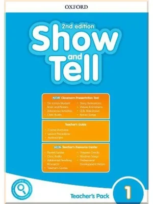 Книга для вчителя Show and Tell 2nd Edition 1 Teacher's Pack