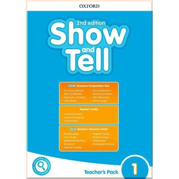 Книга для вчителя Show and Tell 2nd Edition 1 Teacher's Pack