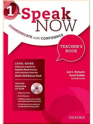 Книга для вчителя Speak Now 1 Teacher's Book with Testing program CD-ROM