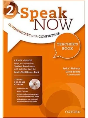 Книга для вчителя Speak Now 2 Teacher's Book wirh Testing program CD-ROM