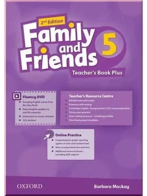 Книга для вчителя Family and Friends 2nd Edition 5 Teacher's Book Plus