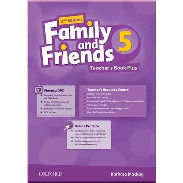 Книга для вчителя Family and Friends 2nd Edition 5 Teacher's Book Plus