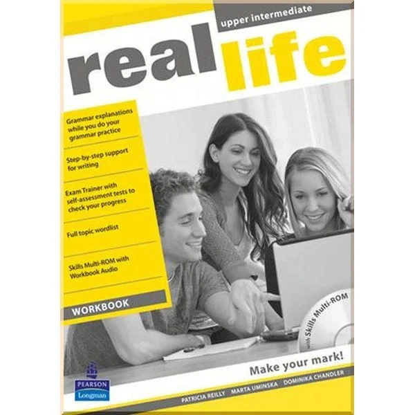 Робочий зошит Real Life Upper-Intermediate Workbook with Multi-ROM