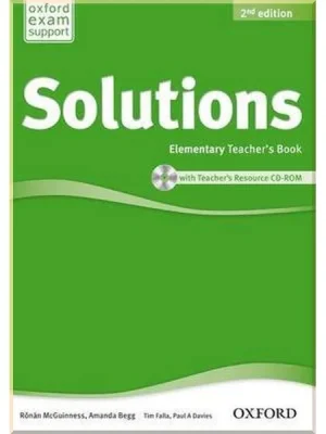 Книга для вчителя Solutions 2nd Edition Elementary Teacher's Book with CD-ROM
