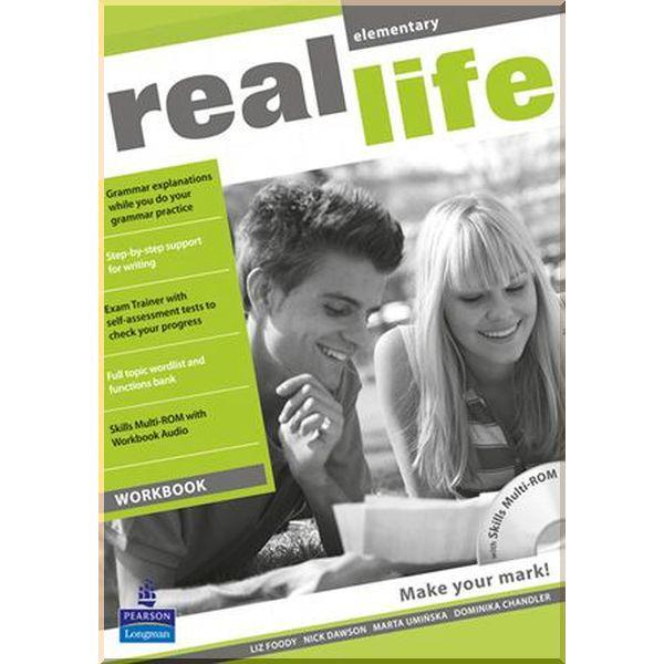 Робочий зошит Real Life Elementary Workbook with Multi-ROM