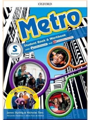 Підручник і робочий зошит Metro Starter Student's Book and Workbook Pack with Online Homework