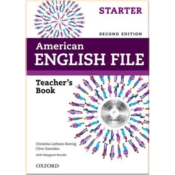 Книга для вчителя American English File Second Edition Starter Teacher's Book with Testing Program CD-ROM