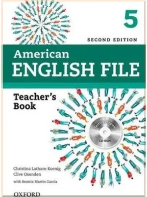 Книга для вчителя American English File Second Edition 5 Teacher's Book with Testing Program CD-ROM
