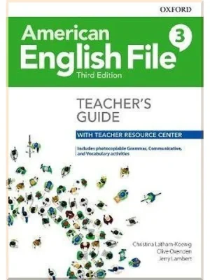 Книга для вчителя American English File Third Edition 3 Teacher's Book with Teacher Resource Center
