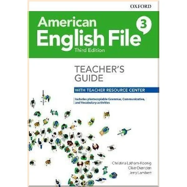 Книга для вчителя American English File Third Edition 3 Teacher's Book with Teacher Resource Center
