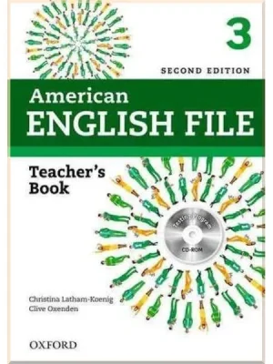 Книга для вчителя American English File Second Edition 3 Teacher's Book with Testing Program CD-ROM