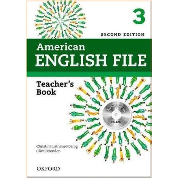 Книга для вчителя American English File Second Edition 3 Teacher's Book with Testing Program CD-ROM