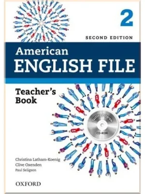 Книга для вчителя American English File Second Edition 2 Teacher's Book with Testing Program CD-ROM