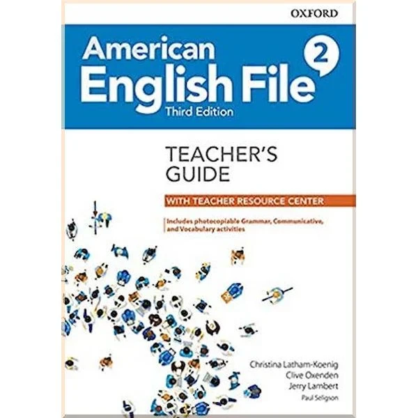 Книга для вчителя American English File Third Edition 2 Teacher's Book with Teacher Resource Center