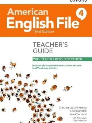Книга для вчителя American English File Third Edition 4 Teacher's Book with Teacher Resource Center