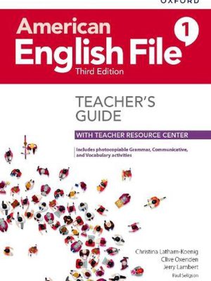 Книга для вчителя American English File Third Edition 1 Teacher's Book with Teacher Resource Center