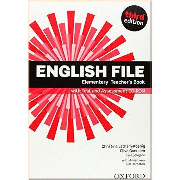 Книга для вчителя English File Third Edition Elementary Teacher's Book with Test and Assessment CD-ROM