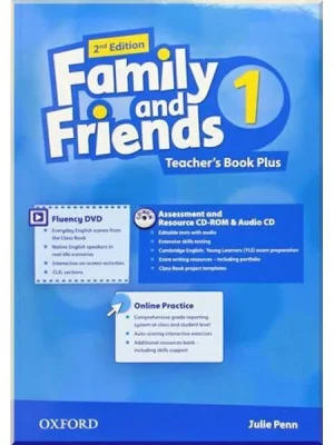Книга для вчителя Family and Friends 2nd Edition 1 Teacher's Book Plus with Assessment and Resource CD-ROM and Audio CD