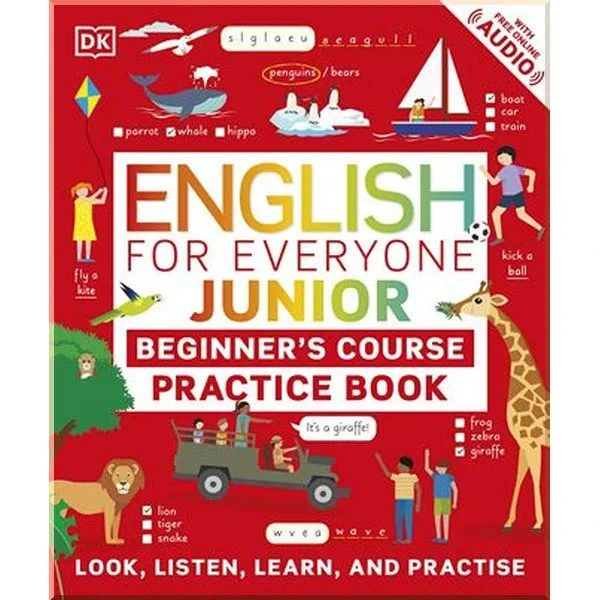 Робочий зошит English for Everyone Junior: Beginner's Practice Book